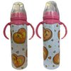 Orange Pony 8oz Stainless Steel Bottle