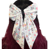 Panda Large Handmade Hair Bow