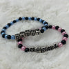 Mommy Daddy Handmade Beaded Bracelet