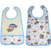 Otters Pirates Double Sided Adult Bib