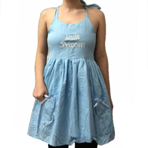 Little Princess Embroidered Halter Dress second image