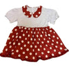 Red & White Polka Dot Dress