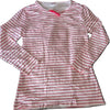 White & Red Striped Shirt