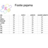 1pc Blue Sleep 'N Play Footed Pajamas