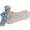 Rainbows Fabric Ruffle Socks