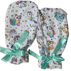 Unicorn Animals White Adult Mittens