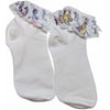 Prancing Ponies Ribbon Ruffle Socks