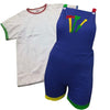 White Colored Trim Handman Shirt