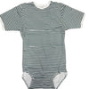 Squishyabdl Green Stripes Cotton Bodysuit