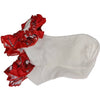 Nightmares Nurse Fabric Ruffle Socks