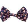 Fox Synthetic Leather Hair Bows