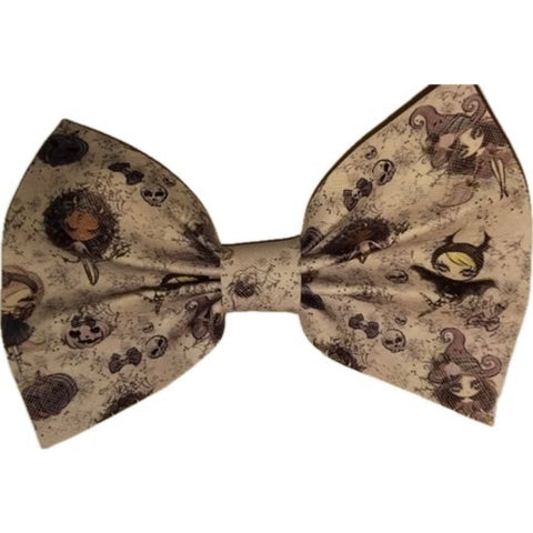Halloween Synthetic Leather Hair Bow second image