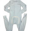 *DEFECT* Lil Blue Baby 1pc Zipper Pajamas