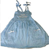 Little Princess Embroidered Halter Dress