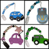 Vehicle Car Variety Silicone Chewing Teether
