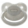 Clear Grey Sparkle Large Color Adult Pacifier