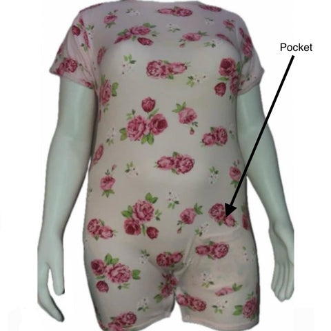 Squishyabdl Pink Flower Cotton Romper second image