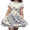 Princess Kitty Springtime Suspender Skirt Dress