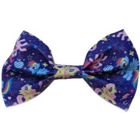 Pony Synthetic Leather Hair Bow second image