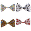 Dog Pup Synthetic Leather Hair Bow