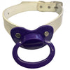  White with Dark Purple Pacifir