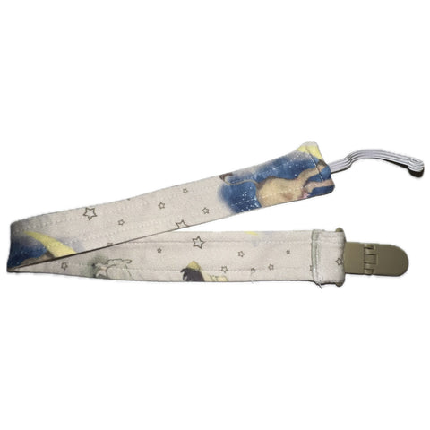 Twisted Tales Fabric Pacifier Clips second image