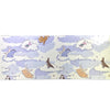 Blue Good Night Bear Landing Strip Diaper Sticker