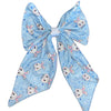 Blue Bunny Large Handmade Hair Bow