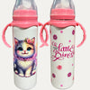 Kitty 8oz Stainless Steel Bottle