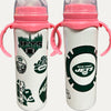 Football 8oz Stainless Steel Bottle