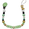 Lil One Giraffe Silicone Teether Pacifier Clip