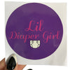 Diaper Girl/Boy Vinyl Sticker