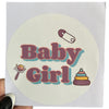 Baby Girl Vinyl Sticker
