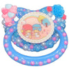 Pastel Twins Hand Crafted Deluxe Pacifier