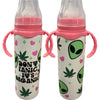 Marijuana 8oz Stainless Steel Bottle