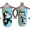 Black Cat 12oz Stainless Steel Sippy Cup