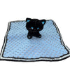 Kitty Cat Handmade Crochet Toy Lovey Security Blanket