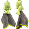Dinosaur Handmade Crochet Toy Lovey Security Blanket
