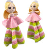 Princess Handmade Crochet Toy Lovey Security Blanket