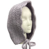 XL Lilac Crochet Adult Baby Bonnet