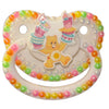 Rainbow Bear Hand Crafted Deluxe Pacifier