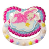 Sleepy Bunny Hand Crafted Deluxe Pacifier
