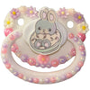 Breakfast Bunny Hand Crafted Deluxe Pacifier