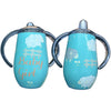 Baby Girl Little Sheep 12oz Stainless Steel Sippy Cup