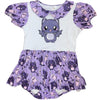 Kawaii Bat Romper Dress with Pockets