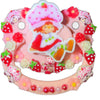 Strawberry Girl Hand Crafted Deluxe Pacifier
