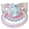 Breakfast Bunny Hand Crafted Deluxe Pacifier
