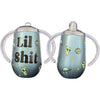Lil Shit Disco Aliens 10oz Stainless Steel Sippy Cup