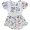 Repaired Stuffies Romper Dress with pockets