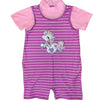 Prancing Ponies Romper with Pockets